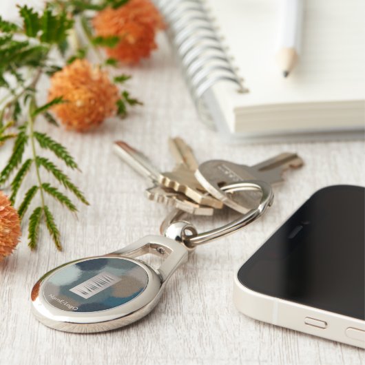 metafoor_3_groei_1 metaal sleutelhanger (Zijkant)