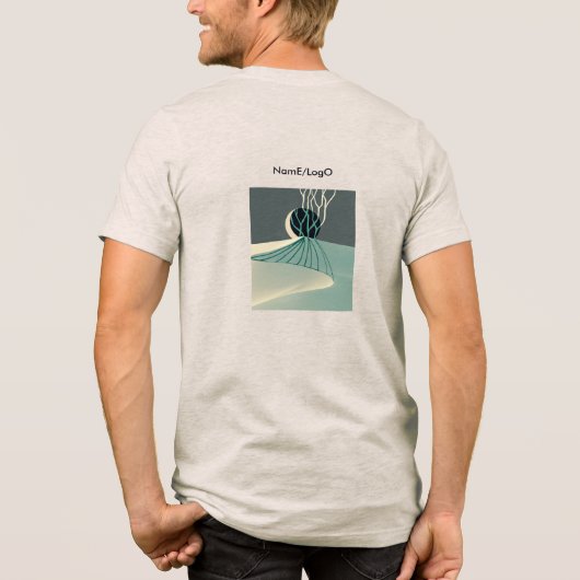 Metaforen_21_A Moonlit Hill_2 T-shirt (Achterkant)