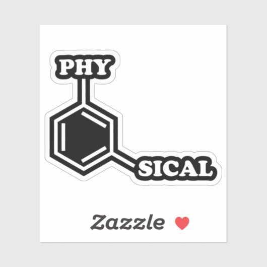 Metafysisch Humor Sticker (Vel)