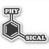 Metafysisch Humor Sticker (Voorkant)