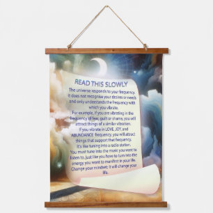 Metafysische tijdloze Spirituele fantasiethema's Hangend Wandkleed