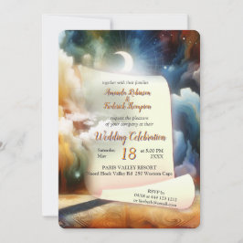 Metafysische tijdloze Spirituele fantasiethema's Kaart