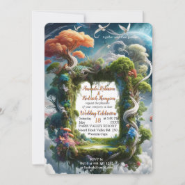 Metafysische tijdloze Spirituele fantasiethema's Kaart