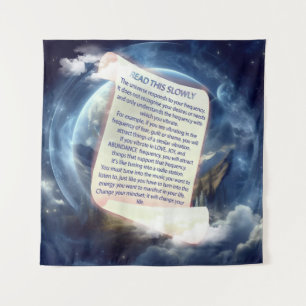 Metafysische tijdloze Spirituele fantasiethema's Wandkleed