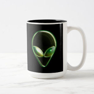 Metal Alien Head 04 Mok