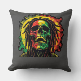 Metal and raggae kussen