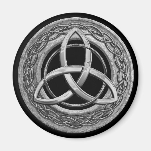 Metal Celtic Trinity Knot Magneet (Voorkant)