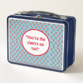 Metal Cherry Lunchbox (Voorkant)
