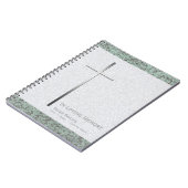 Métal Croix Pierre 2 Funérailles Mémorial S Livre (Côté gauche)