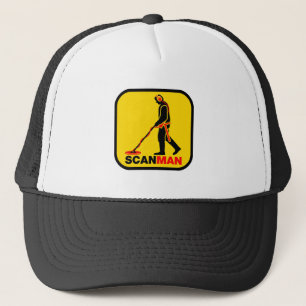 Métal détectant le casquette