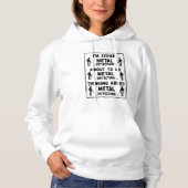 Metal Detecting Metal Detector Hoodie (Voorkant)