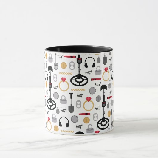 Métal Détection de la Mug (Centre)