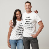 Métal Détection De T-Shirt Cadeau/Présenté, Devis  (Unisexe)