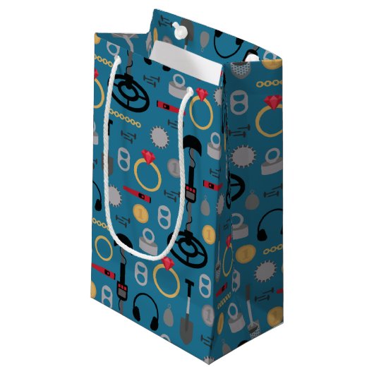 Métal Détection Sac Cadeau Petit (Devant Angle)