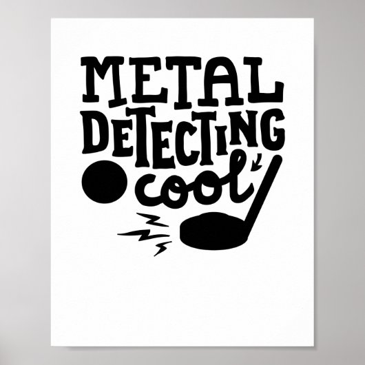Metal Detectorist Poster (Voorkant)