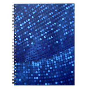Metal Drapery Luxe 3D Achtergrond. Notitieboek
