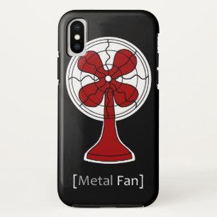 Metal Fan iPhone X Hoesje