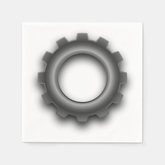Metal Gear Cog Paper servetten (Voorkant)