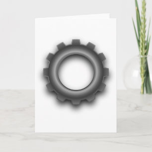 Metal Gear Cog Wenskaarten Kaart