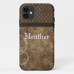 Metal Gear Steampunk BT iPhone 5 Hoesje, bruin 11 Hoesje