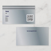 Métal générique de modèle de carte de visite (Devant / Derrière)