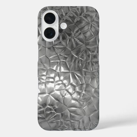 Metal Grey Shine Case-Mate iPhone Case (Achterkant)