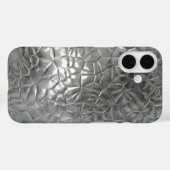 Metal Grey Shine Case-Mate iPhone Case (Achterkant (horizontaal))