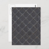 Metal Grille Lattice Framework Texture Briefkaart (Voorkant / Achterkant)