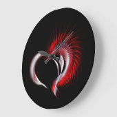 Metal Heart Grote Klok (Hoek)