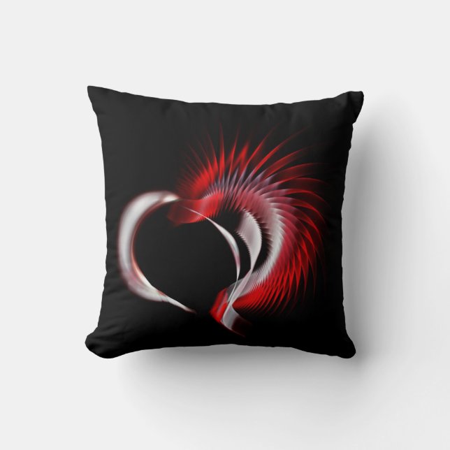 Metal Heart Kussen (Voorkant)