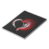 Metal Heart Notitieblok (Gedraaid)