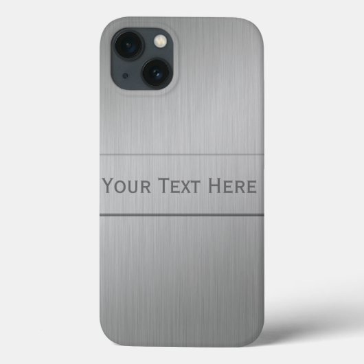 Metal Look aangepaste hoesjes (Achterkant)