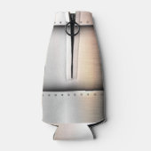 Metal Look personnalisé glacière bouteille monogra (Dos)