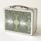 Metal Lunch Box - Peacock Feathers (Achterkant)
