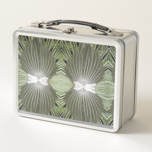 Metal Lunch Box - Peacock Feathers (Voorkant)