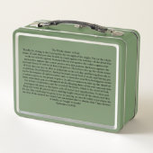 Metal Lunchbox (Achterkant)