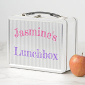 Metal Lunchbox - Gepersonaliseerd (In situ)
