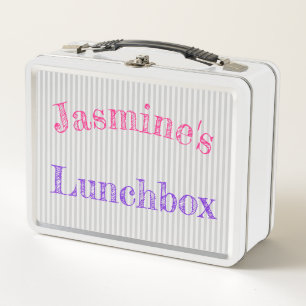 Metal Lunchbox - Gepersonaliseerd
