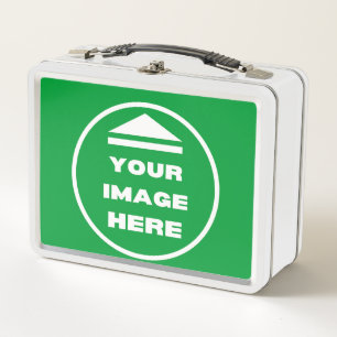 Metal Lunchbox- Gepersonaliseerd - Afbeelding / te