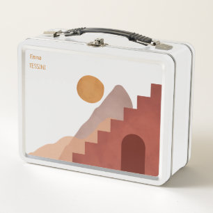 Metal Lunchbox - Terracotta Rouge