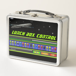 Métal Lunchbox U.F.O SPACE THÈME par eliteArtKT