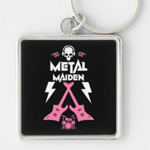 Metal Maiden Muziek Sleutelhanger