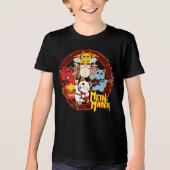 Metal Maneki Tri-Blend Shirt (Voorkant)