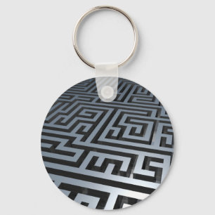 Metal Maze Sleutelhanger