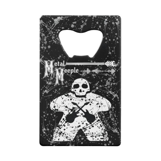 Métal Meeple - ouvreur de bouteille de cc (Devant)