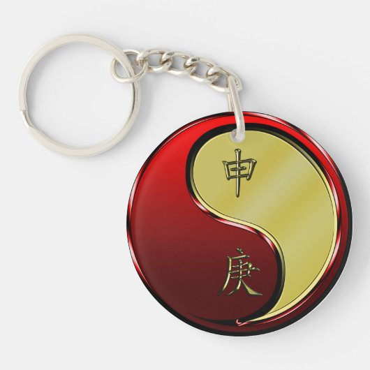 Metal Monkey Sleutelhanger (Voorkant)