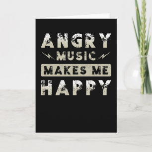 Metal Music Angry Music Kaart