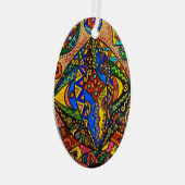 Metal Oval Ornament (Voorkant Rechts)