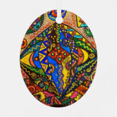 Metal Oval Ornament (Achterkant)