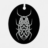 Metal Oval Ornament (Voorkant)